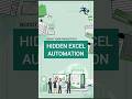 Hidden Excel Automation Nobody Talks About⚡🤯 #excel #spreadsheetmagic #exceltips #exceltricks #vba