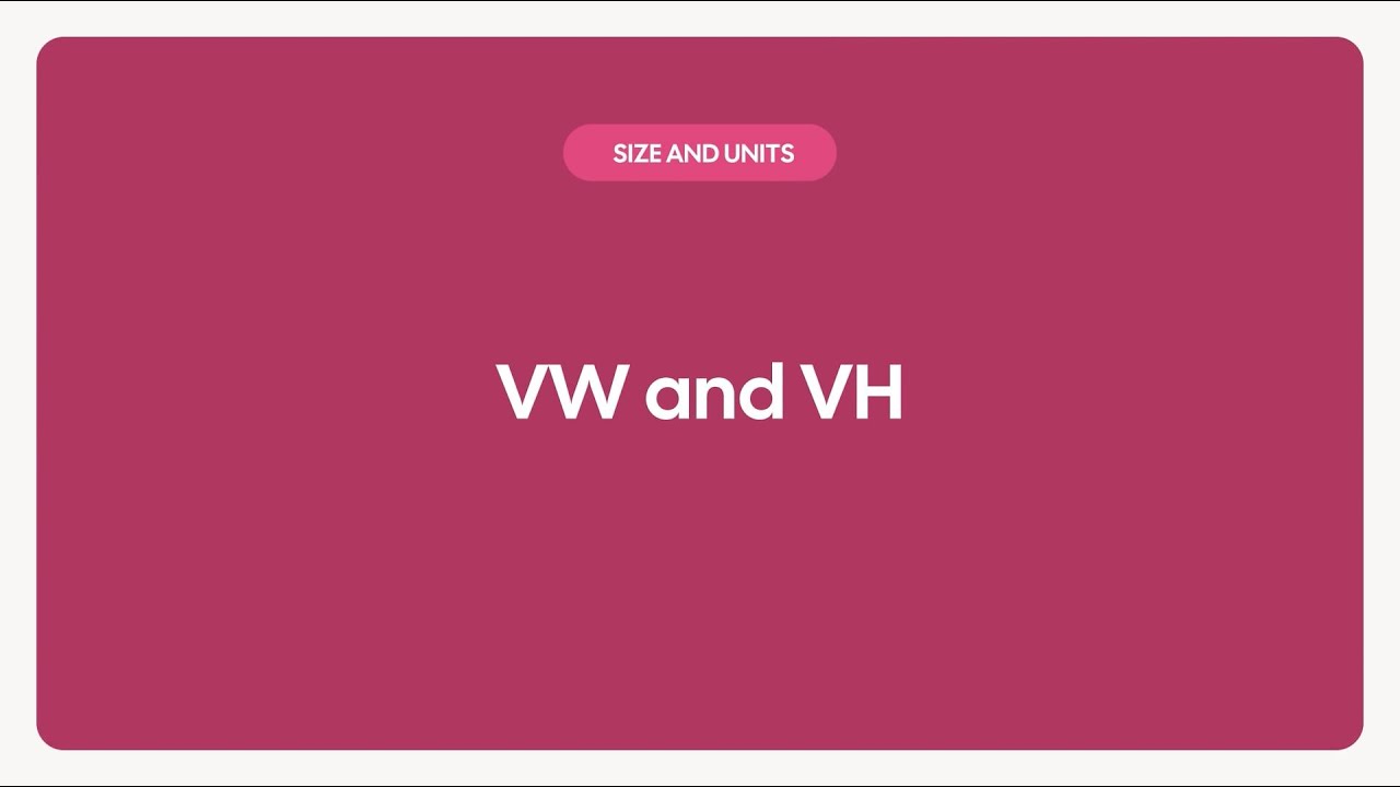 Viewport Width and Viewport Height - YouTube