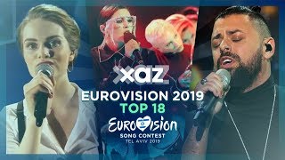 Eurovision 2019: Top 18 - NEW 🇩🇰🇭🇺🇱🇹🇺🇦 chords