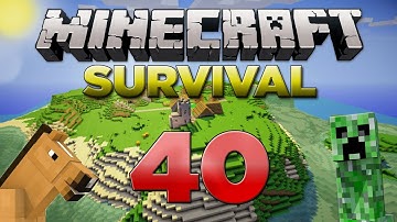 Minecraft Xbox: Survival Lets Play - Part 40 [XBOX 360 EDITION] Villager Breeding - W/Commentary