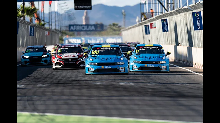 The WTCR victory of Lynk & Co Cyan Racing in slowmo
