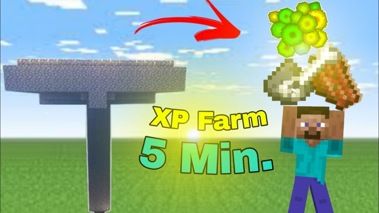 HOW To Make XP Farm IN Minecraft | Pocket addition | #minecraft # ...