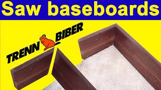DIY How to Cope Baseboard with a Miter Saw - Woodworking Tools - ebay Link