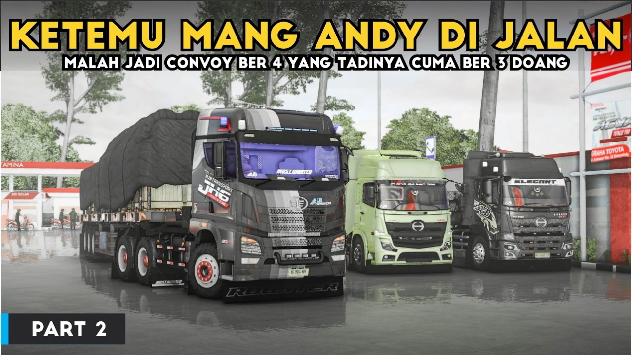 DILUAR DUGAAN JADINYA CONVOY BER 4 DENGAN BONGKARAN YANG SAMA ❗❗❗