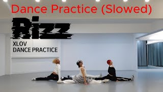 XLOV – Rizz | Dance Practice (Slowed) 0.5x 0.75x 1x | MirrorMotion2003 #dancemirrored #kpop