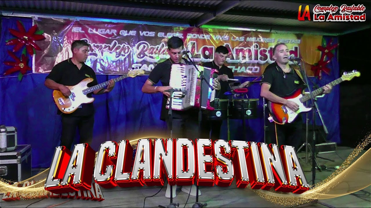 LA CLANDESTINA - 13/12/2025 - COMPLEJO BAILABLE LA AMISTAD