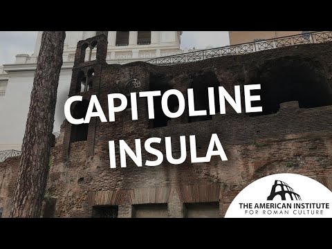 Highrise apartment blocks, in ancient Rome! Capitoline Insula - Ancient Rome Live