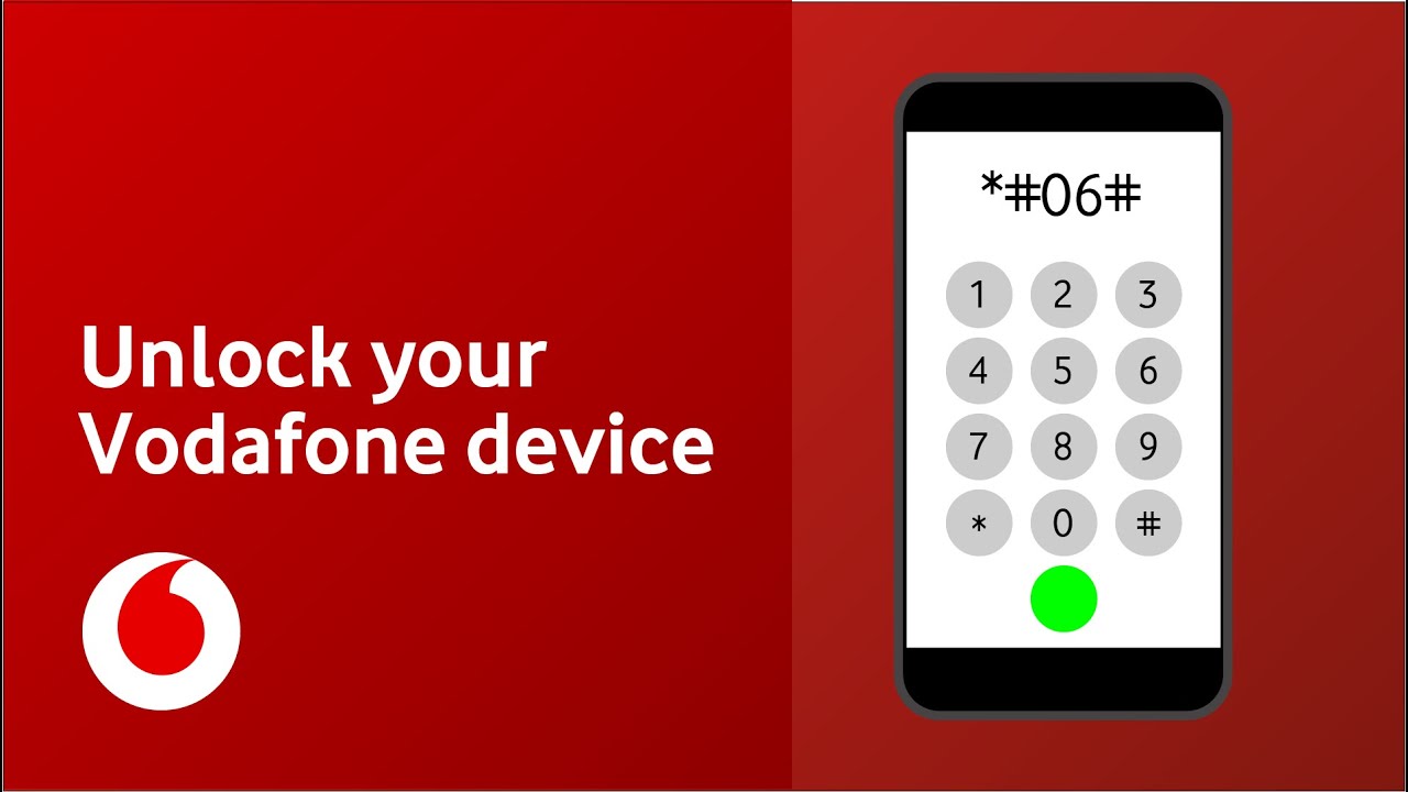 Absorb Bear Dedicate How to unlock your Vodafone device | Get your NUC code | Support | Vodafone  UK - YouTube