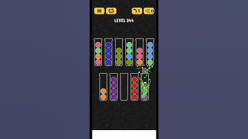 Ball sort puzzle level 244