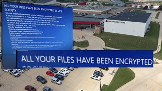 i9 Team received image showing ransomware attack hit Linn-Mar School District