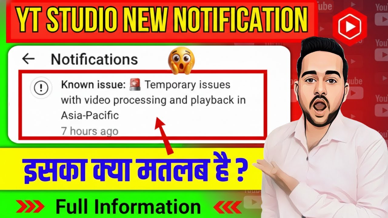 Known issue: 🚨 Temporary issues with video processing and playback in Asia Pacific
