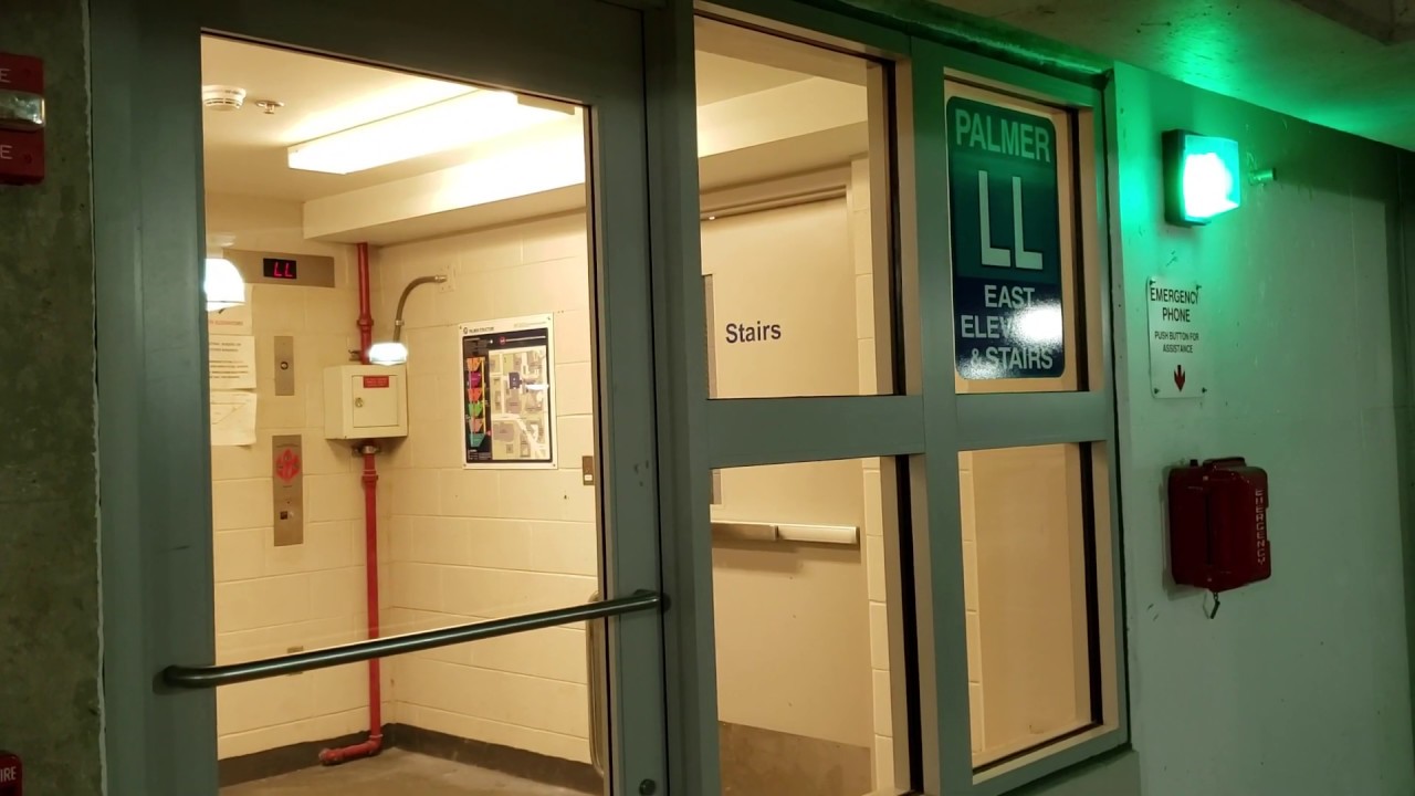 Shaky Unknown Traction Elevator (East) Palmer Parking Garage