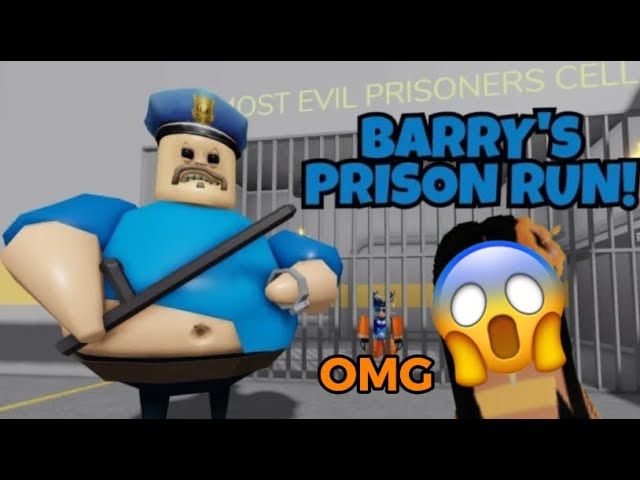 S’ÉCHAPPER DE LA PRISON DE BARRY!😱👮♀️👮(Roblox)