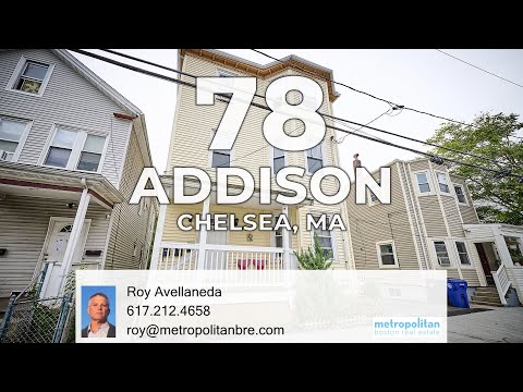 78 Addison Street B, Chelsea, MA home video tour