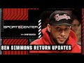 Brooklyn Nets hopeful for Ben Simmons return 😮 | SportsCenter