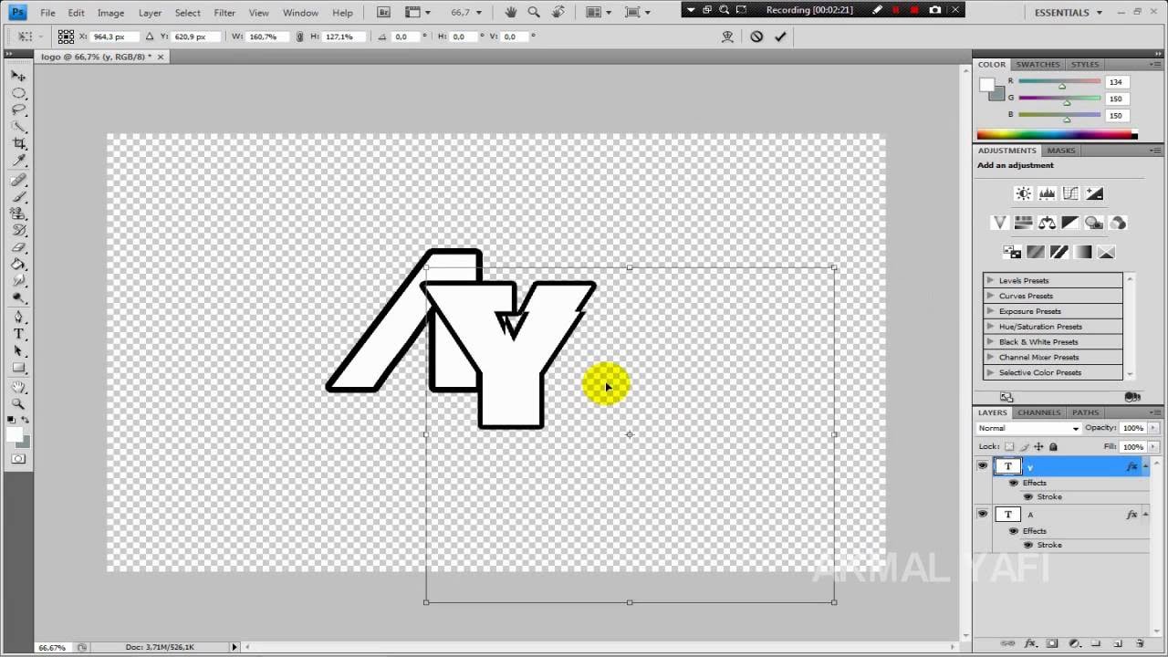 Cara Membuat Logo di Photoshop