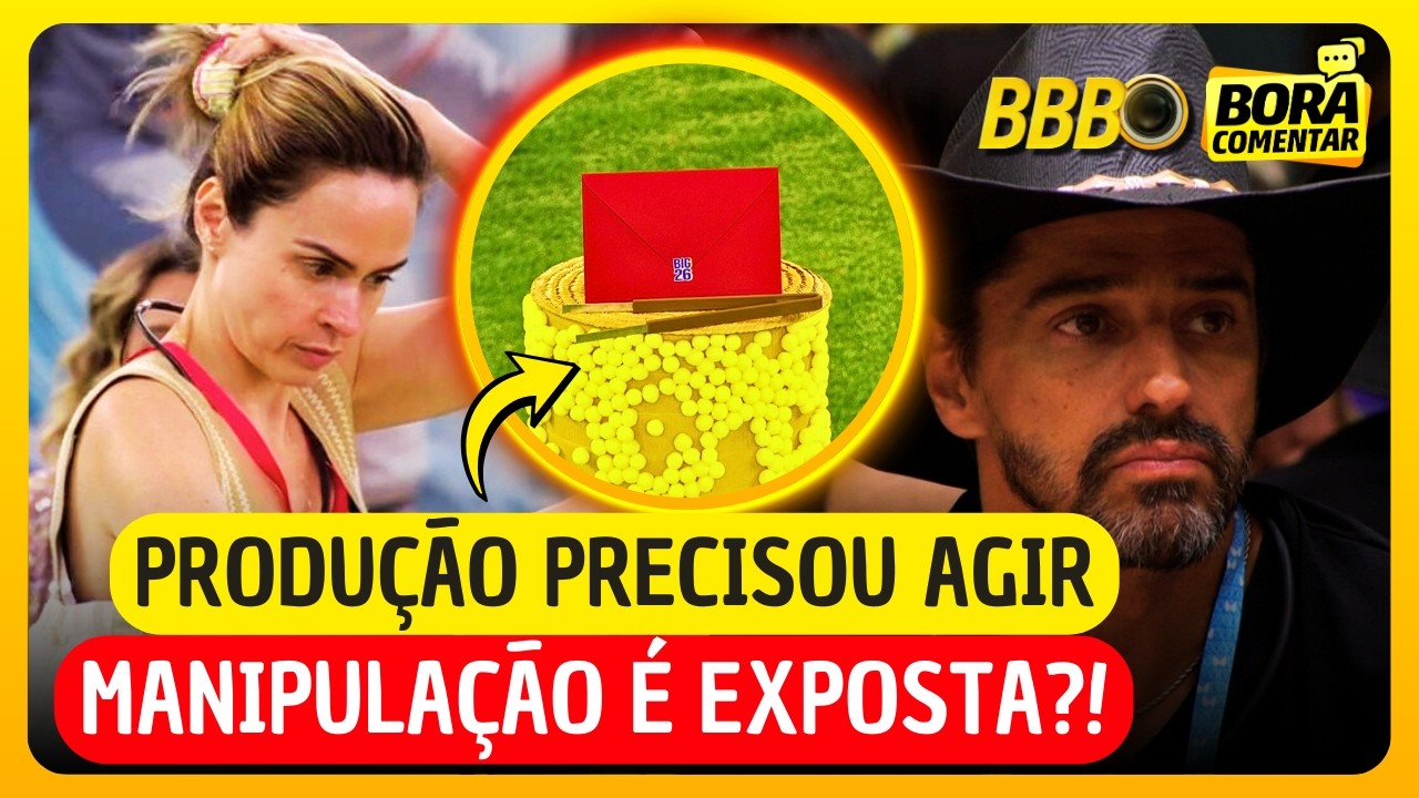 😱🚨BBB26 GRAVE! VAZOU MANIPULAÇÃO pra Ana Paula? PRODUÇÃO toma ATITUDE e MADRUGADA termina MAL!
