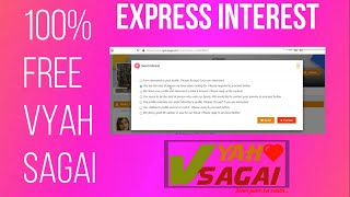 How to send express interest on VyahSagai - its 100% FREE matrimonial screenshot 5