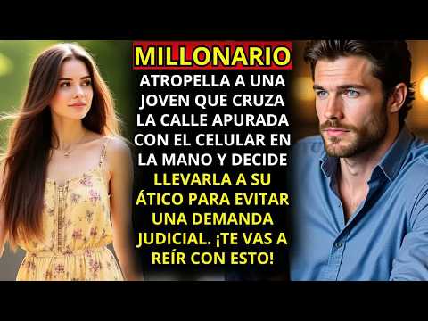 CASI NO LO CREYÓ CUANDO EL MILLONARIO ARROGANTE QUE LA ATROPELLÓ DIJO QUE CUIDARÍA DE ELLA...