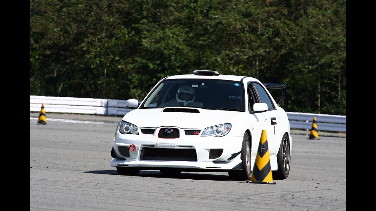 Fuji Speed Way 富士スピードウェイ Subaru Wrx パイロンスラローム Youtube
