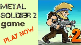 metal soldier 2 shooting game मोबाइल में गेम खेलेGet your weapons ready for the ultimate action game screenshot 4