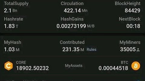 Yadda Zaka Kara Gudun Hash Card Dinka Na Satoshi (CORE DAO)