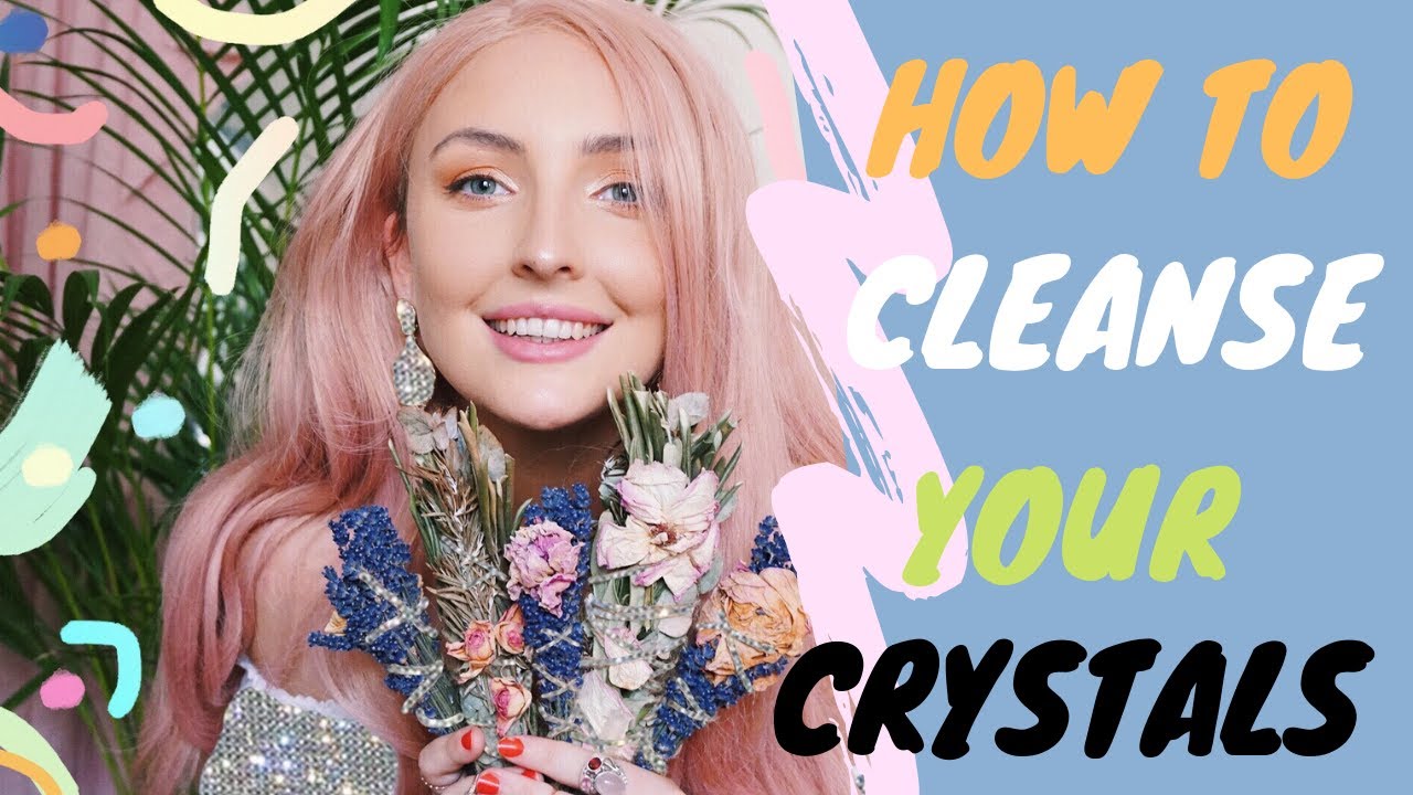 how to cleanse crystals - YouTube