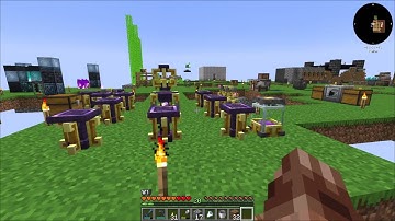 FTB Skies Expert Ep18 Botania and Elementalcraft