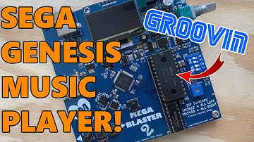 Genesis/Mega Drive Music Player on Real Chips! MEGA BLASTER 2