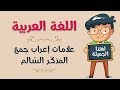 اللغة العربية | علامات إعراب جمع المذكّر السّالم