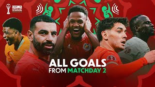 All the goals from Matchday 2, brought to you by Danone. ⚽️ #TotalEnergiesAFCON2025