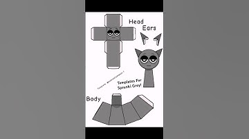 SPRUNKI PAPERCRAFT!?!?! #incredibox #sprunki #papercraft