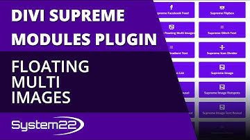 Divi Supreme Modules Floating Multi Images 😎