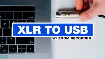 How to Connect an XLR Mic to Your Computer with a Zoom Recorder (Easy XLR to USB Tutorial)