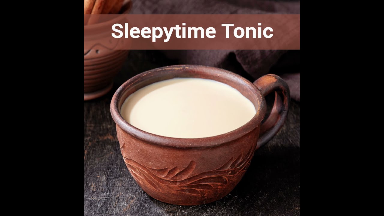 My Essential Drink For Better Sleep Sleepytime Tonic