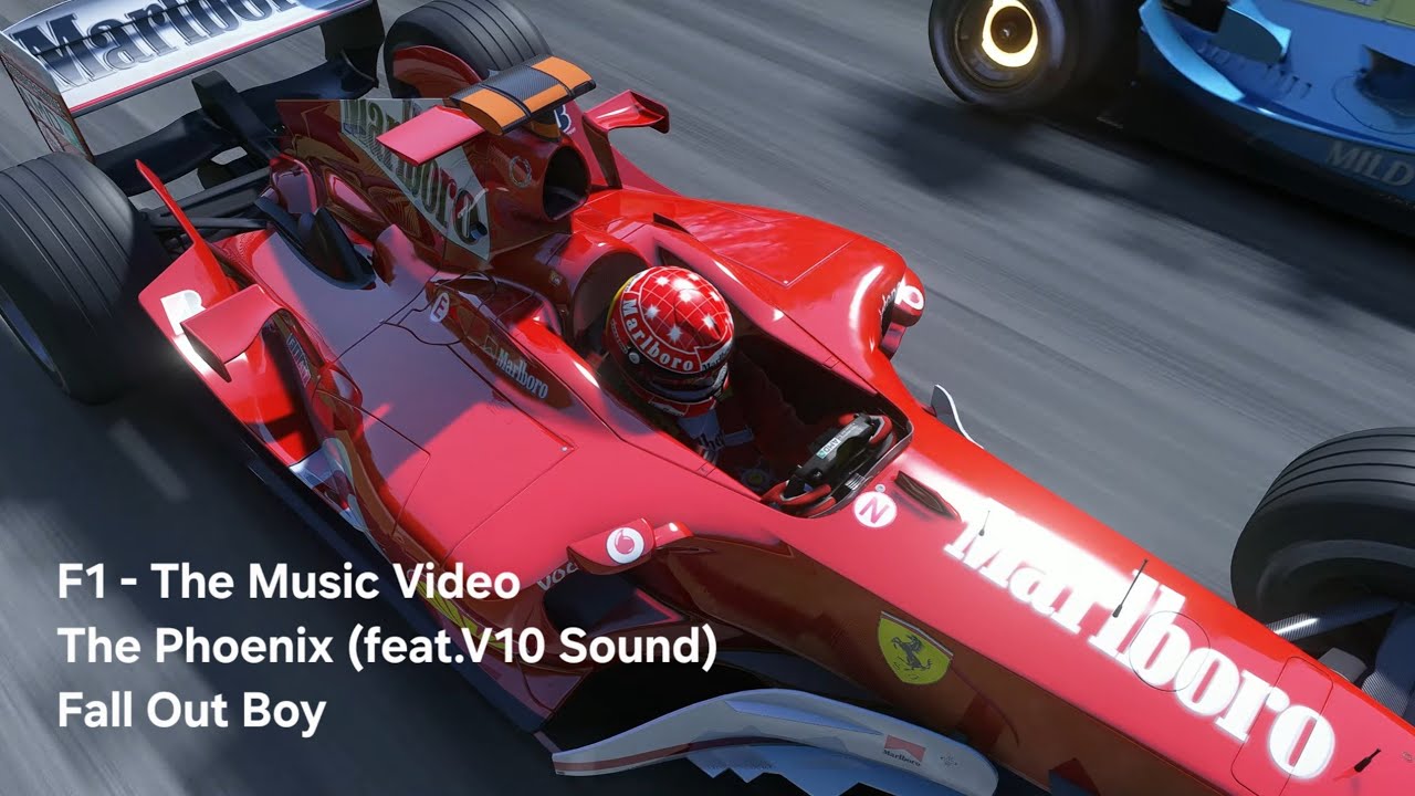 F1 - The MV│The Phoenix(feat. V10)│4K│아세토코르사