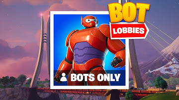 How To Get In BOT LOBBIES In FORTNITE CHAPTER 6! (Easy Lobby Method)