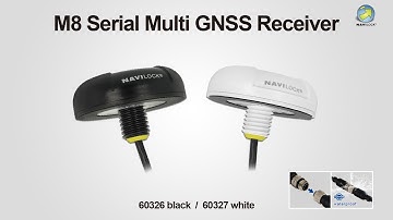 Navilock GNSS RS232 GPS Receiver with M8 waterproof connector