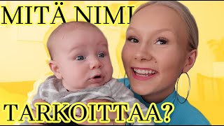 YYTSIN NIMI ON...👶 | nimiäiset, tarina nimen takaa