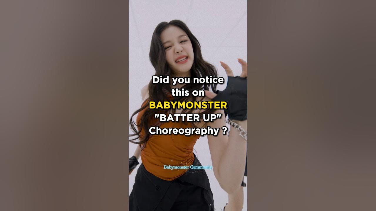 Babymonster Batter Up choreography always changed ? #babymonster #baemon #kpop Babymonster Batter Up choreography always changed ? #babymonster #baemon #kpop