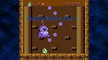 The Bosses of Bubble Bobble Part 2 (NES) (Perfect / No Damage Run)