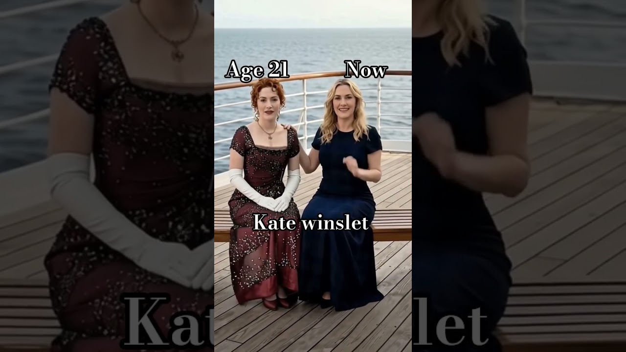 Kate Winslet Then vs Now ❤️ | Titanic to Timeless Beauty | AI Video