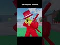 Jandel vs Sammy #stealabrainrot #growagarden #fyourpage #roblox #jandel #sammy #funk #robloxshorts