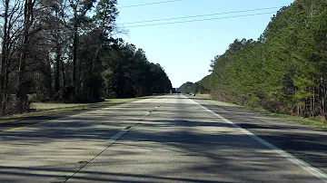 Interstate 95 - South Carolina (Exits 160 to 150) southbound