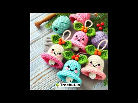 Crochet Christmas Bells Ideas | Handmade Holiday Decorations