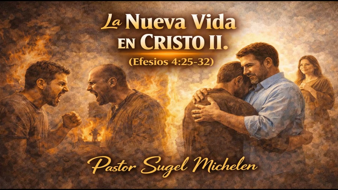 La Nueva Vida en Cristo II. (Efesios 4:25-32). Pastor, Sugel Michelén