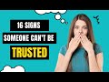 Trustworthiness Quiz