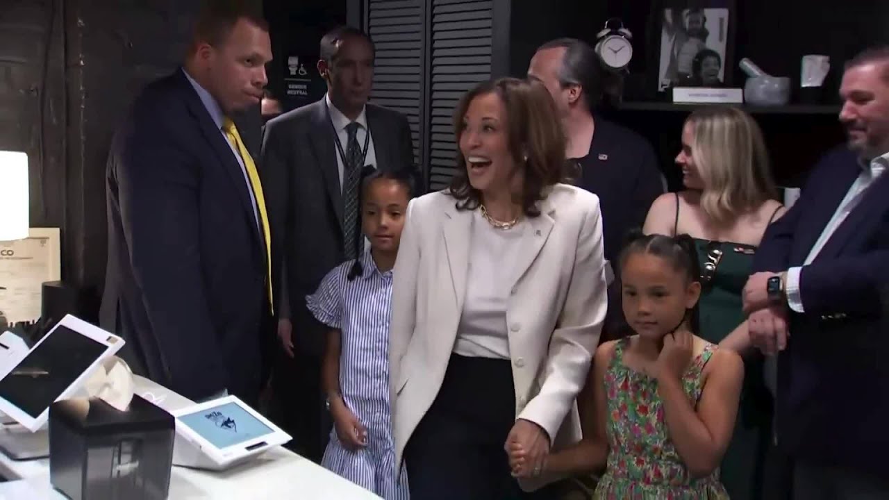 Tyra Banks Serves Vice President Kamala Harris Ice Cream in DC