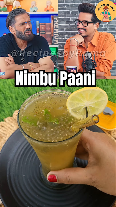 Sunil Shetty Viral Healthy Lemonade Recipe #shorts #sunilshetty #bhartisingh #nimbupani