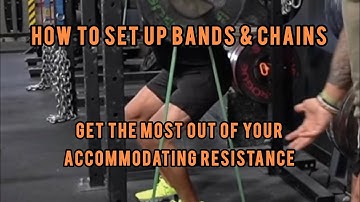 How To Setup Bands and Chains for Squats & Bench Press